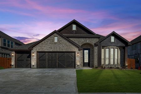 New construction Single-Family house 639 Sirius Dr, Waxahachie, TX 75165 Cypress II- photo 1 1