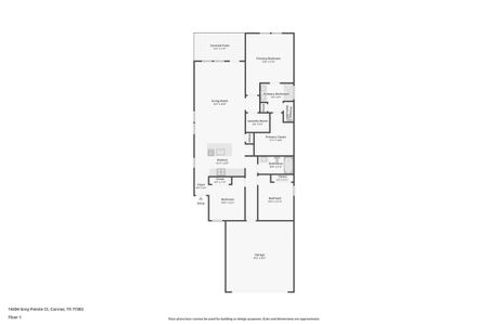 New construction Single-Family house 14218 Granger Pointe Ln, Conroe, TX 77302 plan The Mesa Verde (326) - image