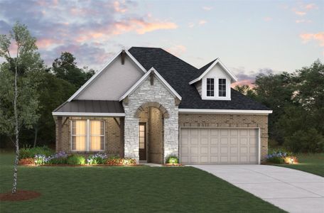 New construction Single-Family house 10151 Copia Ln, Montgomery, TX 77316 plan Crockett - image