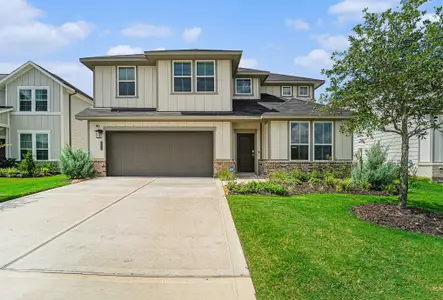 New construction Single-Family house 21719 Redwood Bluff Trl, Cypress, TX 77433 plan Buescher - image