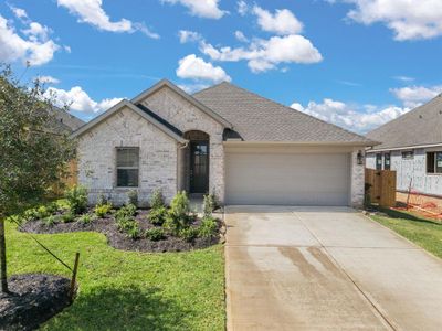 New construction Single-Family house 1241 Wandering Brook Street, Magnolia, TX 77354 Carmine (1975-HV-35)- photo 0