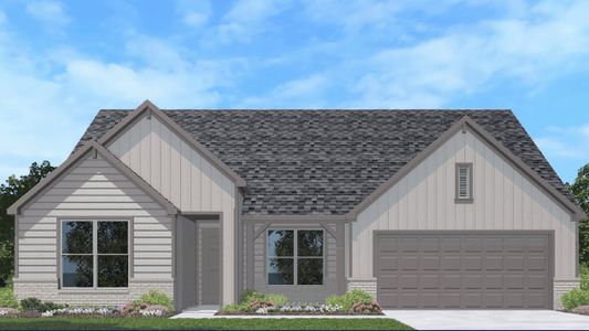 New construction Single-Family house 1120 Skyline Trails Ave, Conroe, TX 77303 plan Ackerman - image