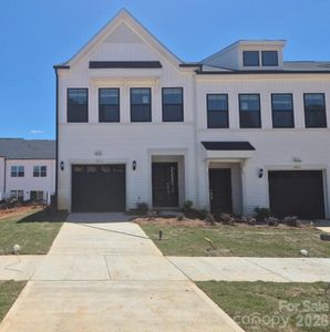New construction Townhouse house 7422 Mashburn Dr, Charlotte, NC 28269 plan Dahlia - image