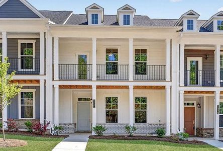 New construction Townhouse house 2534 Harbor Ridge Pass, Unit 344, Gainesville, GA 30507 plan Eva - image
