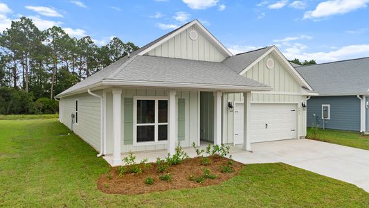 New construction Single-Family house 682 Norris Dr, Port Saint Joe, FL 32456 plan DELRAY-4 SIDES HARDI BB FRONT - image