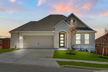 New construction Single-Family house 3233 Crosby Crk, Schertz, TX 78108 Denison A- photo 1 1