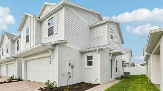 New construction Townhouse house 2704 Meadow Crest Dr, St. Cloud, FL 34773 plan Coronado - End - image
