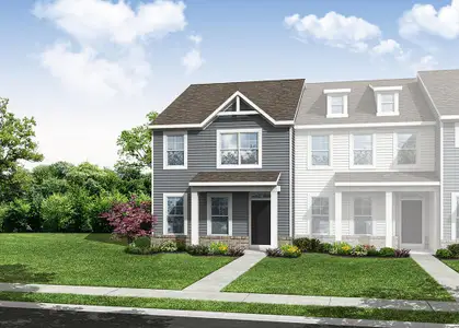 New construction Single-Family house 504 Traditions Grande Blvd, Wake Forest, NC 27587 plan Denton - image