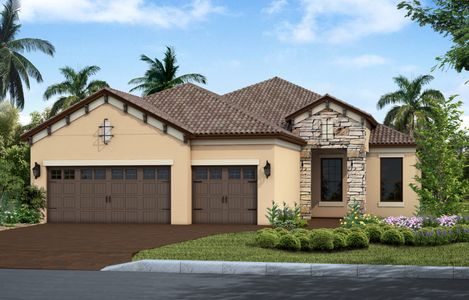 New construction Single-Family house 10628 Sarazen Wy, Englewood, FL 34223 plan Sea Star - image
