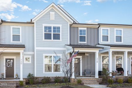 New construction Townhouse house 728 Silo Park Dr, Wake Forest, NC 27587 null- photo 1 1