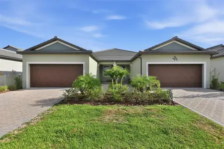 New construction Duplex house 12593 Lily Quartz Lp, Parrish, FL 34219 plan Malibu - image