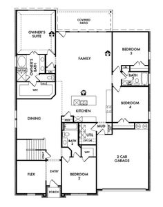 New construction Single-Family house 200 Reliance Rd, Godley, TX 76044 plan Goodrich - image 3