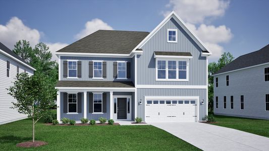 New construction Single-Family house 4021 Sweet Ivy Lndg, Durham, NC 27703 plan Webster II - image
