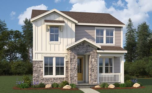New construction Single-Family house Aurora, CO 80019 plan Windler Series - Brimstone - image