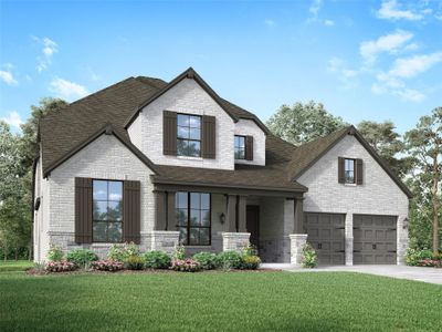 New construction Single-Family house 31527 Bluebell Ave, Fulshear, TX 77494 plan 222 Plan - image