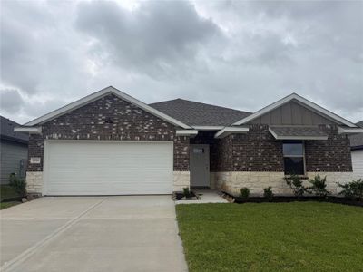 New construction Single-Family house 12006 Curlin Dr, Willis, TX 77318 plan Evergreen - image
