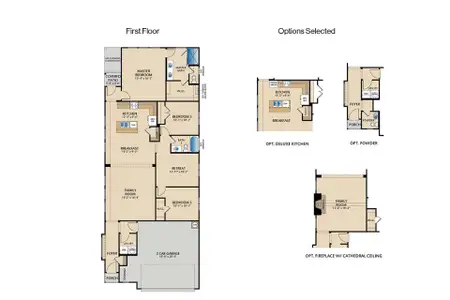 New construction Single-Family house 446 Thunder Vista Dr, Lavon, TX 75166 plan 446 - image