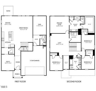 New construction Single-Family house 290 White Birch Ln, Angier, NC 27501 Johnson- photo 1 1