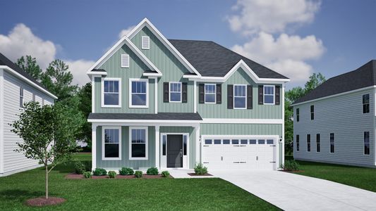 New construction Single-Family house 3015 Bayou St, Graham, NC 27253 plan Keowee - image