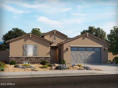 New construction Single-Family house 36973 W La Paz Street, Maricopa, AZ 85138 Bailey- photo 0