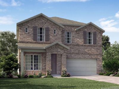 New construction Single-Family house 11571 Cottage Point, San Antonio, TX 78254 San Jacinto- photo 0