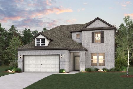 New construction Single-Family house 172 Dina Ln, Montgomery, TX 77356 plan 2980 Morton - image