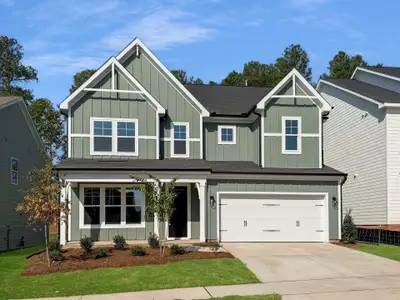 New construction Single-Family house 4013 Sweet Ivy Lndg, Durham, NC 27703 plan Roanoke - image