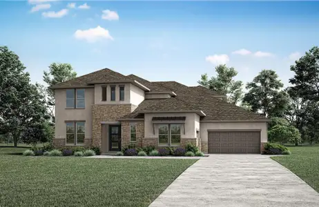New construction Single-Family house 5310 Dream Ct, Manvel, TX 77578 plan Lyndon - image