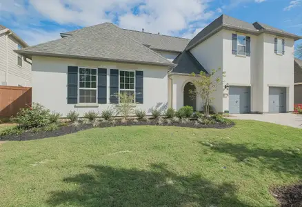 New construction Single-Family house 5056 American Sycamore Trl, Montgomery, TX 77316 plan 6050 Elevation A - image
