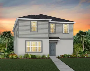 New construction Single-Family house 4713 Orange Flora Aly, Clermont, FL 34714 plan Talbot - image