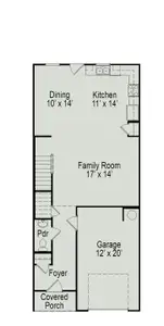 New construction Townhouse house 268 Tommy Lee Fuller Dr, Loganville, GA 30052 plan The Pinehurst - image