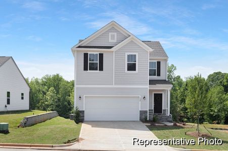 New construction Single-Family house 216 Horseshoe Pl, Angier, NC 27501 The Aria- photo 0