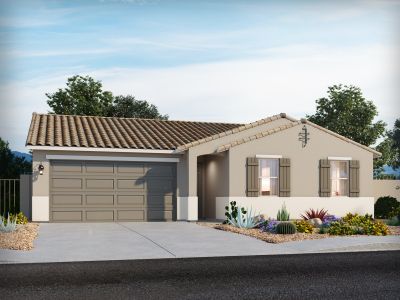 New construction Single-Family house 17737 W Madison Street, Goodyear, AZ 85338 Cedar- photo 0