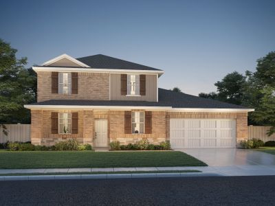 New construction Single-Family house 140 El Cosmico Dr, Kyle, TX 78640 The Beacon- photo 0