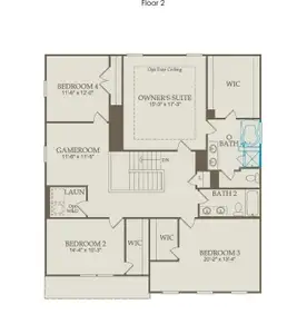 New construction Single-Family house 6124 Marigold Wy, Atlanta, GA 30349 plan Mitchell - image