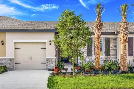 New construction Townhouse house 1817 Celebration Dr, Fort Pierce, FL 34947 plan Patricio - image