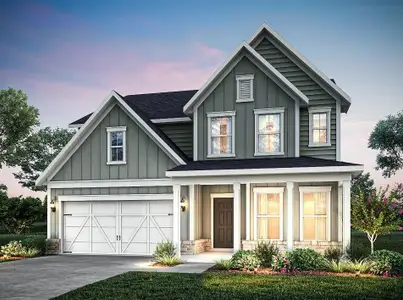 New construction Single-Family house 4751 Wilderness Trl, Flowery Branch, GA 30542 plan Continental - image