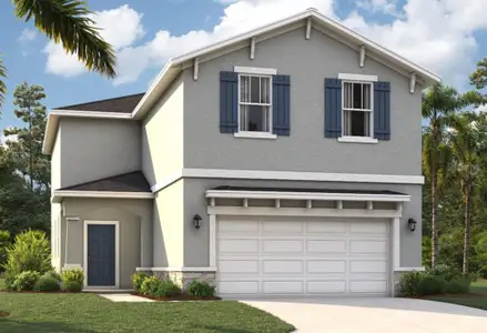 New construction Single-Family house 613 Rockaway Ln, Cocoa, FL 32927 plan The Atrium - image