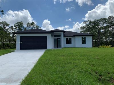 New construction Single-Family house 1016 Cortez Ave, Lehigh Acres, FL 33974 - image