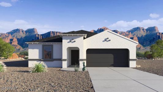 New construction Single-Family house 18891 E Bruno Dr, Gold Canyon, AZ 85118 Kingston- photo 0