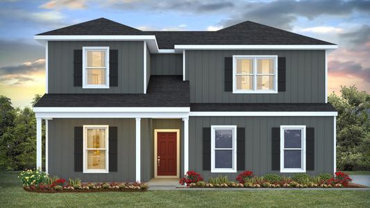 New construction Single-Family house 101 Bedford Lp, Crawfordville, FL 32327 plan The Ozark - image