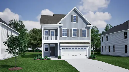 New construction Single-Family house 439 White Oak Garden Wy, Garner, NC 27529 plan Dabney - image