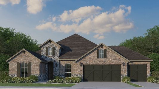 New construction Single-Family house 1317 Limestone Rdg, Mansfield, TX 76063 plan 1688 - image 2