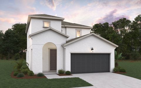 New construction Single-Family house 9117 Gulf Haven Dr, Palmetto, FL 34221 plan Florence - Single Family Homes - image