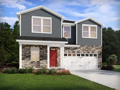 New construction Single-Family house 416 Southland Dr, Zebulon, NC 27597 plan Townsend - image