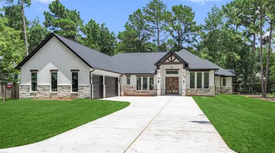 New construction Single-Family house 34202 Conroe Huffsmith, Magnolia, TX 77354 - image