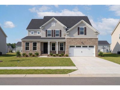 New construction Single-Family house 12136 Holly Springs New Hill Rd, Holly Springs, NC 27539 plan The Crawford - image