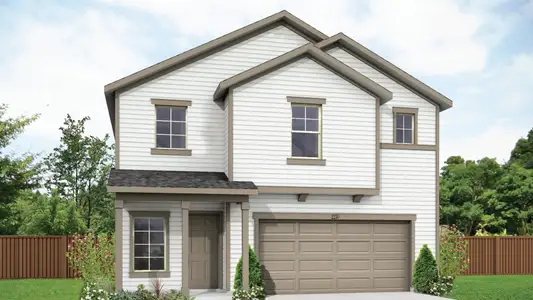 New construction Single-Family house 203 Manifest Rd, Hutto, TX 78634 plan Polaris - image