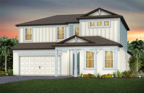 New construction Single-Family house 9832 Autumn Ridge Ave, Riverview, FL 33578 plan Coral - image