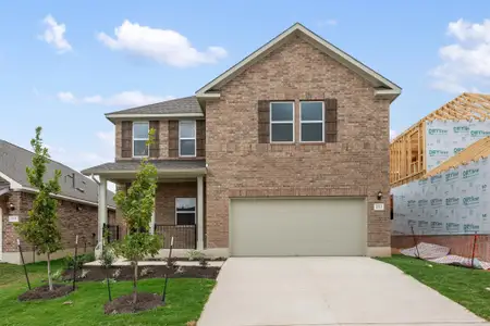 New construction Single-Family house 2104 Little Snake Wy, Georgetown, TX 78633 plan Knox - image